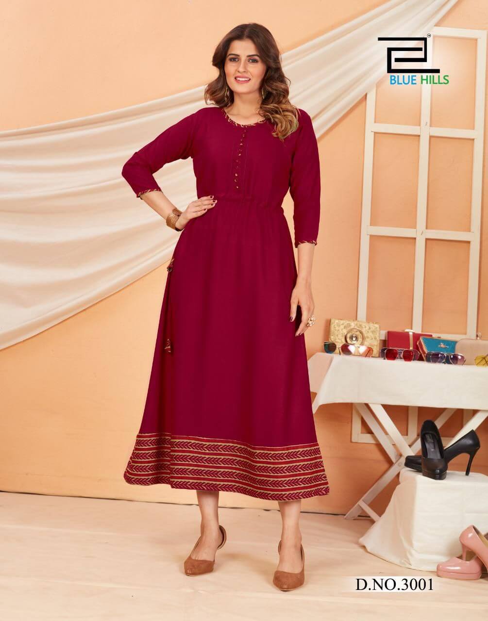 Blue Hills Special Vol 3 Casual Wear Kurti Catalog In Wholesale Price, Purchase Full Catalog of Blue Hills Special Vol 3 In Wholesale Price Online